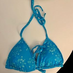 AERIE STRING TRIANGLE BIKINI TOP Size L - NEW